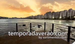 Pier do Tony no pé do Morro do Maluf em Guarujá no litoral paulista - temporadaverao.com
