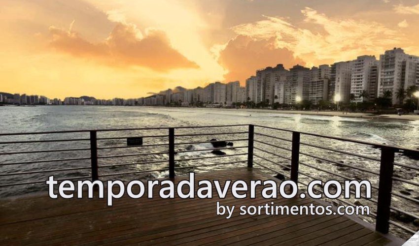 Pier do Tony no pé do Morro do Maluf em Guarujá no litoral paulista - temporadaverao.com