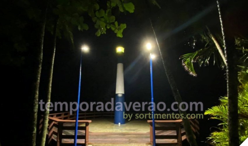 Farol da Barra em Ubatuba - Temporada Verão - Destinos Turismo no Litoral Paulista