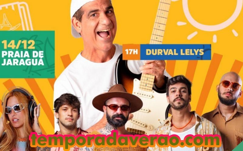 Abertura do Verão 2025 em Maceió : shows com Amanda Sarmentex, Durval Lelys e Banda Sapute na Praia da Avenida