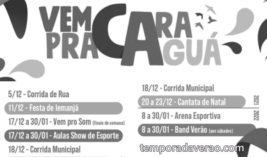 Vem Pra Caraguá - Temporada Verão - temporadaverao.com