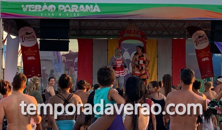 Brincando de Teatro no Projeto Tenda Verão Litoral Paranaense - temporadaverao.com