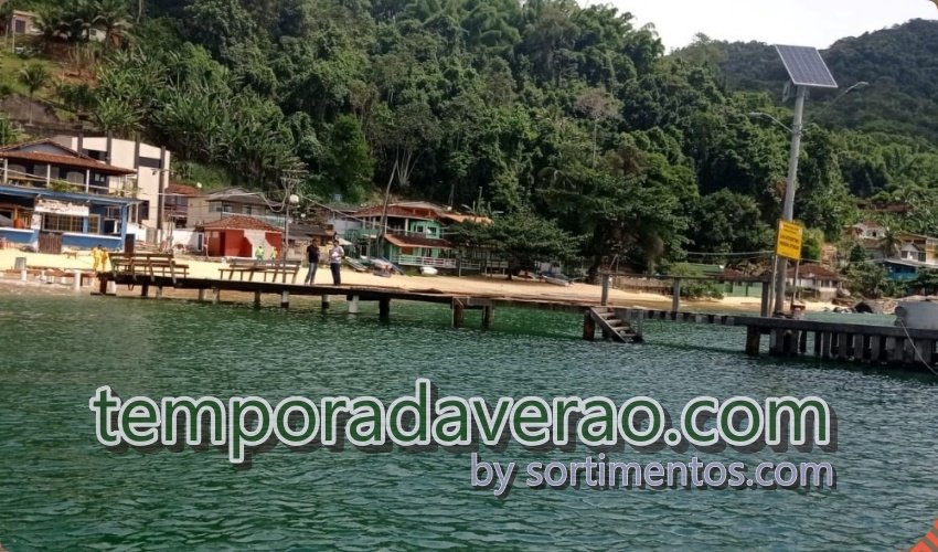 Cais da Ilha Grande em Angra dos Reis na Costa Verde do Rio de Janeiro - temporadaverao.com