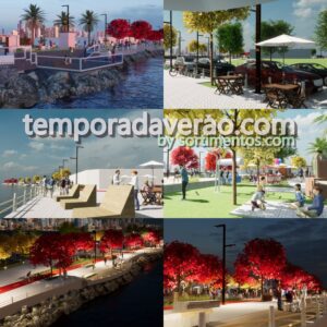 Revitalização da Orla Gastronômica do Rio Mampituba em Torres no litoral norte gaúcho