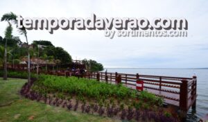 Deck Pôr do Sol na Lagoa de Araçatiba em Maricá - temporadaverao.com