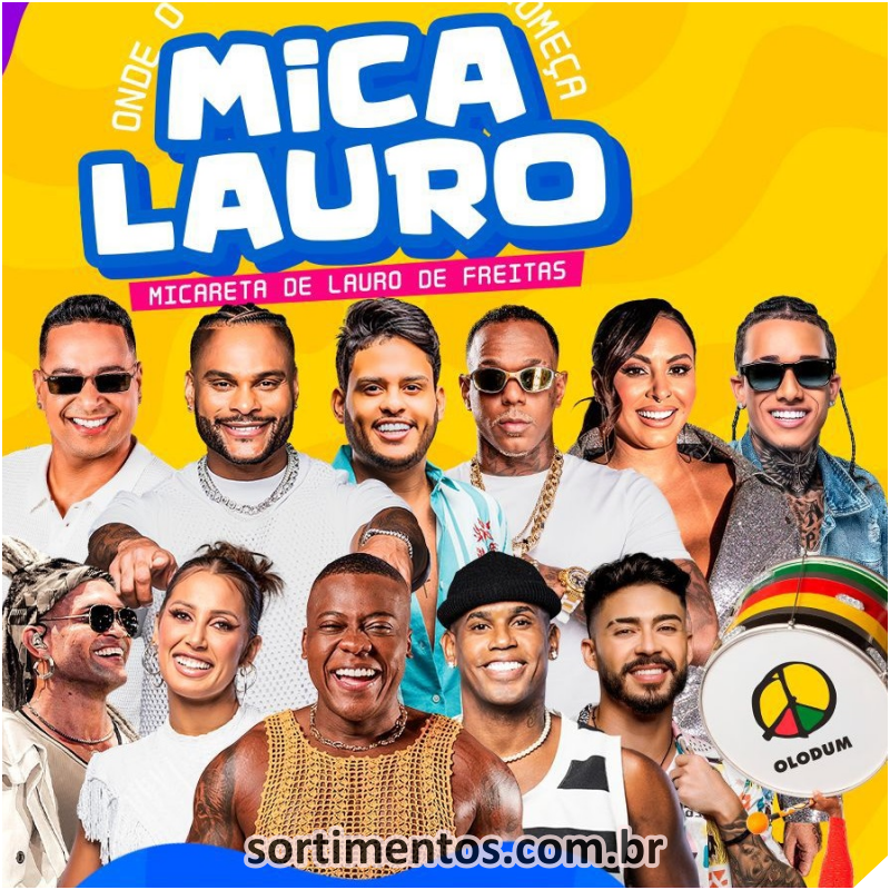 Lauro de Freitas Temporada Verão 2026 na Bahia : confira as atrações da Mica Lauro 2026 - temporadaverao.com