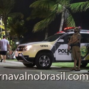 Litoral Paranaense Carnaval : PM garante segurança a mais de 100 mil pessoas