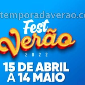 Programação Fest Verão 2022 em São Pedro da Aldeia no litoral fluminense