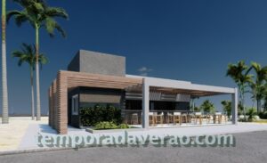 Orla da Avenida Litorânea em Barra Nova - Saquarema Temporada Verão