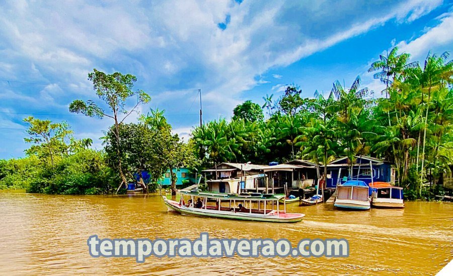 Macapá Verão 2022 na Fazendinha - passeio de barco pelo Rio Amazonas - Temporada Verão