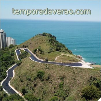 Mirante das Galhetas em Guarujá no litoral paulista