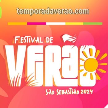 São Sebastião Temporada Verão 2024 no Litoral Paulista : Festival de Verão na praia de Boiçucanga