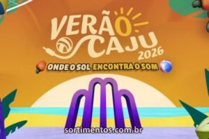 Programação Verão Caju 2026 na Orla de Atalaia em Aracaju