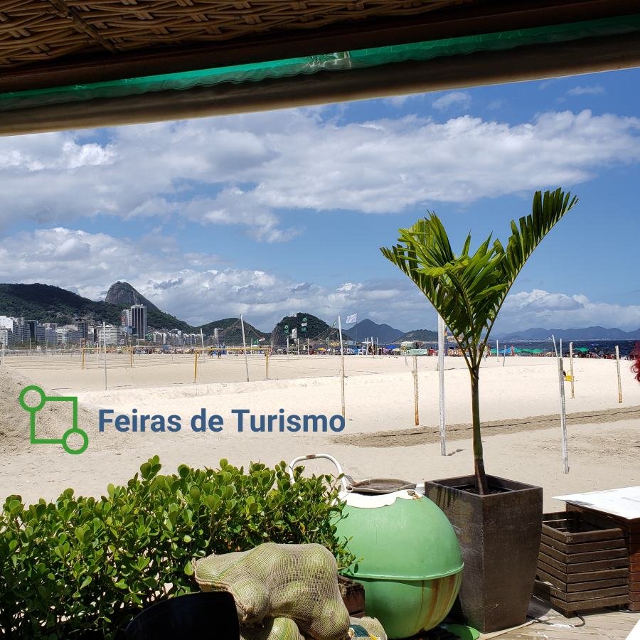 Momentos Temporada Verão na Praia de Copacabana no Rio de Janeiro