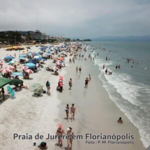 Praia de Jurerê em Florianópolis / SC - Sortimento Temporada Verão - temporadaverao.com