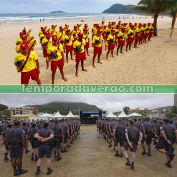 Guarujá Temporada Verão 2024 no litoral paulista - Guarujá Operação Verão 2024