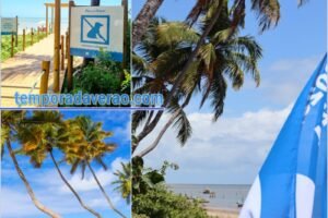Temporada Verão em Porto de Pedras : Bandeira Azul na Praia do Patacho