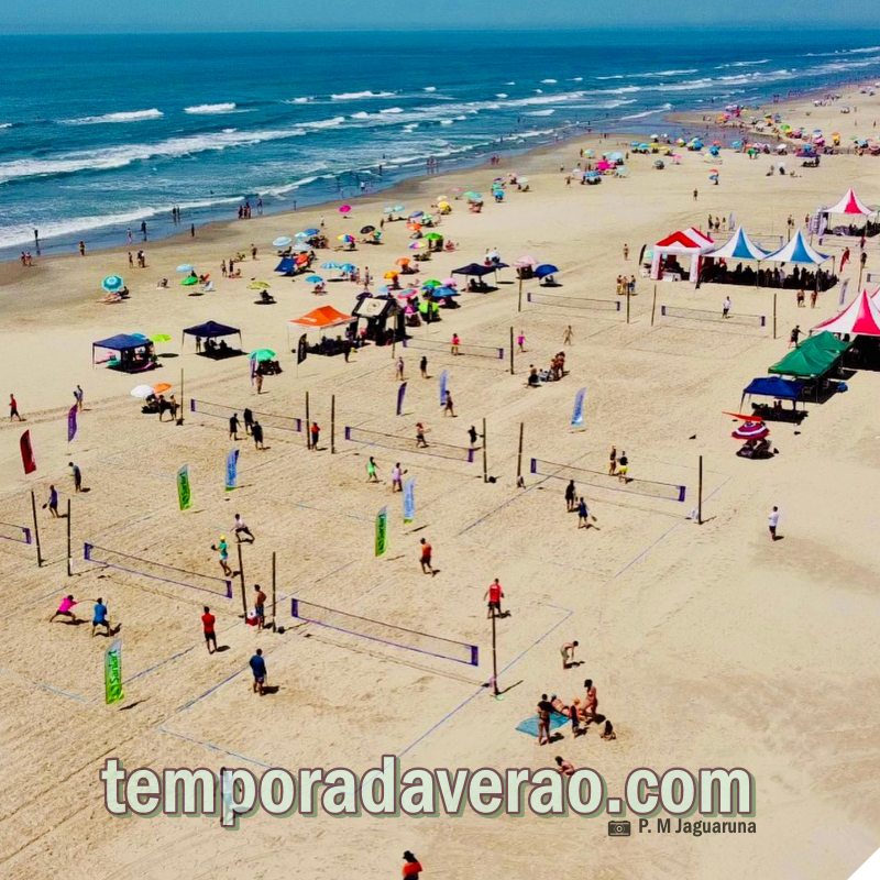 Temporada Verão 2024 em Jaguaruna no litoral catarinense : Open de Beach Tennis