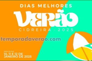 Temporada Verão 2025 em Cidreira no litoral gaúcho