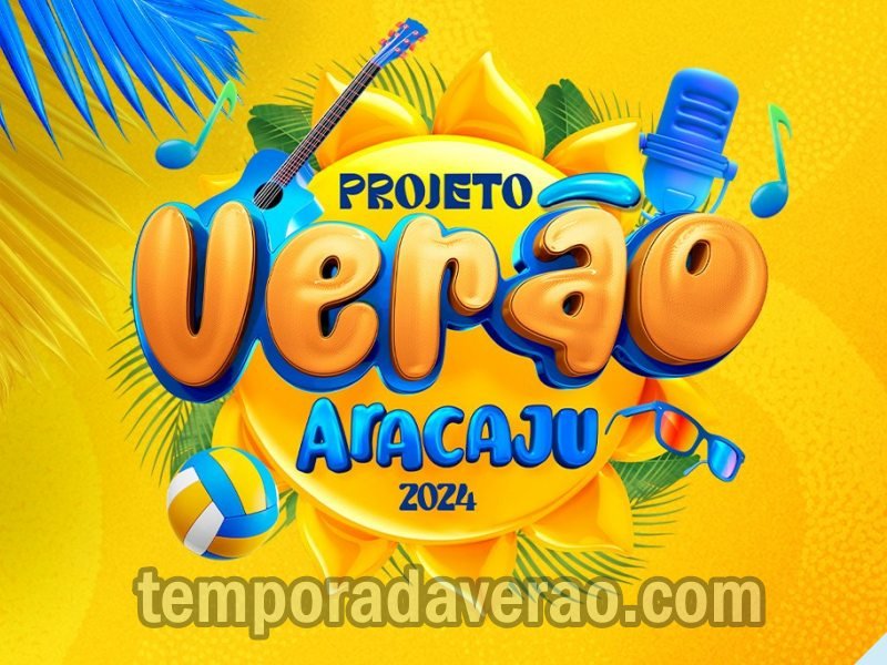 Projeto Verão na Orla da Atalaia em Aracaju -Temporada Verão em Aracaju