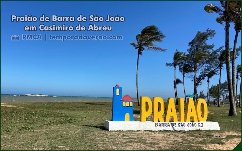 Casimiro de Abreu Temporada Verão 2025 : programação Sesc Verão 2025 no Praião de Barra de São João