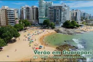 Temporada Verão 2025 em Guarapari no litoral capixaba