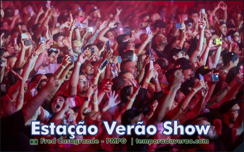 Temporada Verão em Praia Grande no litoral paulista : programação nas Arenas do Estação Verão Show