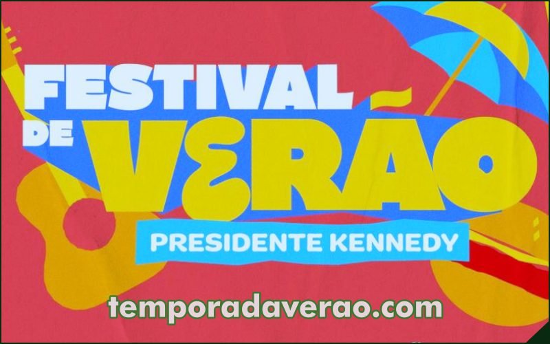 Temporada de Verão 2025 em Presidente Kennedy : programação Festival de Verão na praia das Neves