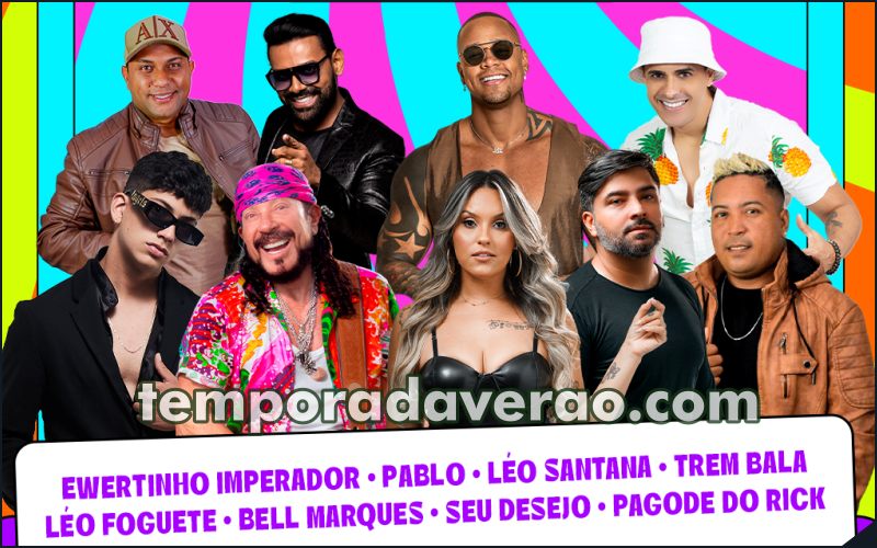 Programação Festival de Verão Rio Largo em Alagoas