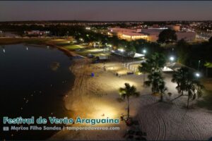 Festival de Verão de Araguaína : atrações na praia da Via Lago Festival de Verão de Araguaína : atrações na praia da Via Lago
