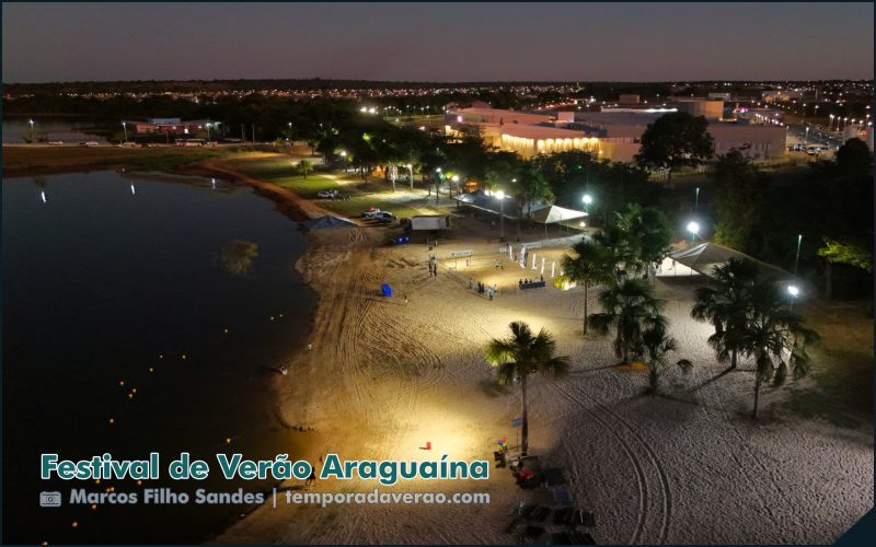 Festival de Verão de Araguaína : atrações na praia da Via Lago