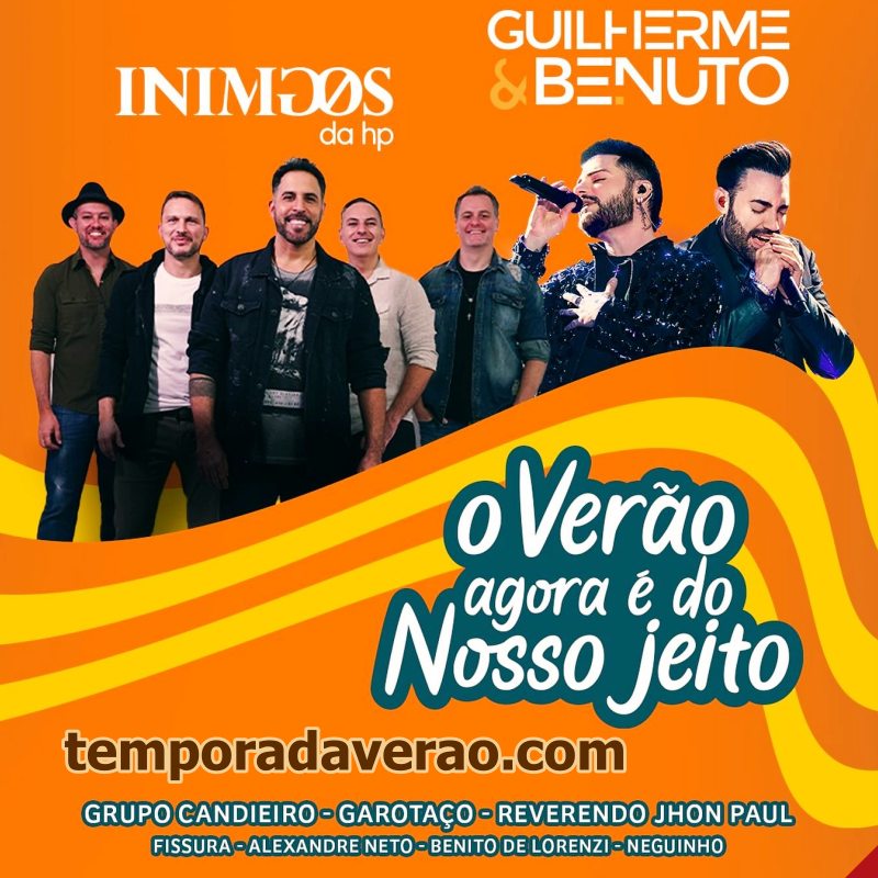 Shows no Festival de Verão Rincão 2026 no litoral catarinense - temporadaverao.com