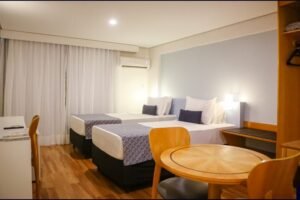 Apartamento no Bristol Jangada Fortaleza Hotel - temporadaverao.com